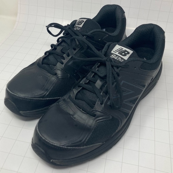 Men’s Sz 13 Black New Balance 847v3 walking shoes like new! MW847BK3 - Picture 1 of 16